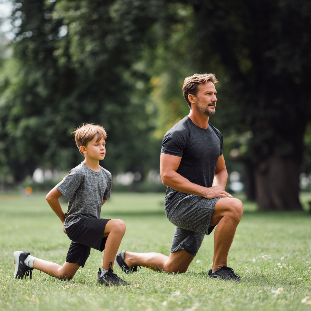 Сімейний фітнес на природі